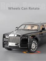 Modelo De Coche Rolls-Royce Phantom 1:24 En Aleación Con Sonido Y Luz Coche De Juguete De Metal Para Colección Y Regalo Para Niños A248 - details 7