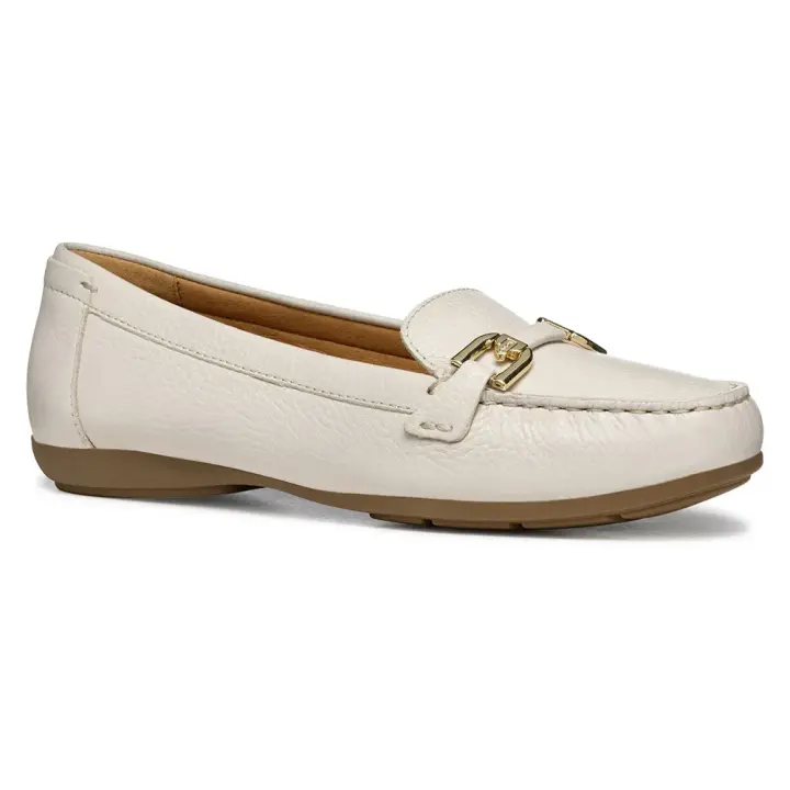 Calzado mujer Zapatos Geox Mocasines Annytah Blanco - 1
