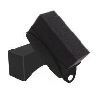 2/4pcs Esponja De Limpieza Para Ruedas De Coche Cepillo De Limpieza De Neumáticos Accesorios De Detalle De Plástico Para Limpieza Y Cera De Pulido Tamaño 12X5.5X7cm Color Negro - details 8