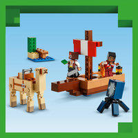 EL VIAJE EN EL BARCO PIRATA - LEGO MINECRAFT 21259 - details 0