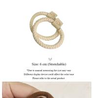Cinta Para El Cabello Elegante Y Sencilla De Alta Elasticidad Duradera Para Mujer Ideal Para Cuentas Perfecta Para Chicas Accesorios De Cabello Estilizados - details 1