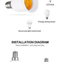 Adaptador De Conversión E14 a E27 Soporte De Bombilla De Plástico Resistente Al Fuego Calidad Superior Soporte De Lámpara - details 6