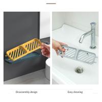 Soporte Para Jabón Doble Rejilla Adherente Al Muro De 4 Colores Organizador De Drenaje Para Baño Y Cocina Resistente Al Deslizamiento - details 5