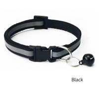Collar Reflectivo Ajustable Para Gatos Con Campana Y Anillo De Cuello Seguridad Elástica Accesorios Para Mascotas Productos Pet - details 3