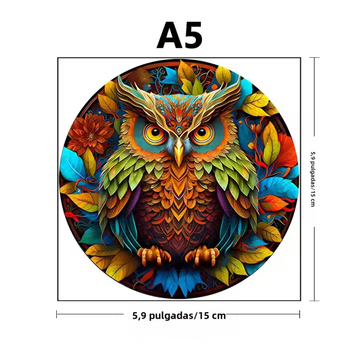 Puzzle De Madera Personalizado En Forma De Cisne Juego Educativo Para Adultos Y Niños Regalo Inteligente Y Divertido - 1