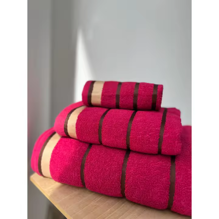 Juego de 3 toallas, variedad de colores, absorbentes, suaves. 100% algodón, Incluye Ducha, Lavabo y Tocador. Ideal para hacer juego con tu baño. - 1