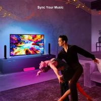 2PCS Luz Nocturna LED RGB Control APP Inteligente Barra De Lámpara Symphony Luz De Música Rítmica Ambiental Para TV Gaming Habitación Mesa - details 5
