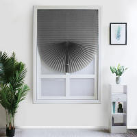 1PC Cortinas Plegables De No Tejido Autoadhesivas Para Cocina Y Balcones Cubiertas Solares Para Ventanas Decorativas Para El Hogar - details 10