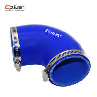 EPLUS Tubo De Silicona Universal Para Coche Conector De 90 Grados Intercooler Turbo Aditamento De Admisión En Azul Tamaños Múltiples - details 4