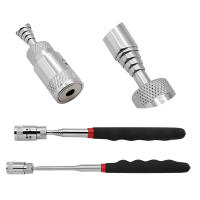 Herramienta De Recogida Magnética Telescopica Ajustable 1Pc Con Luz LED Mango Largo Agarre Magnético Telescópico Para Inspección Y Uso Doméstico - details 6