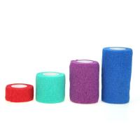 5Pcs Vendas Autoadhesivas Para Perros Cubierta De Manguito Protector De Primeros Auxilios Para Veterinarios Envoltura Elástica Verde Suministros Para Mascotas - details 8