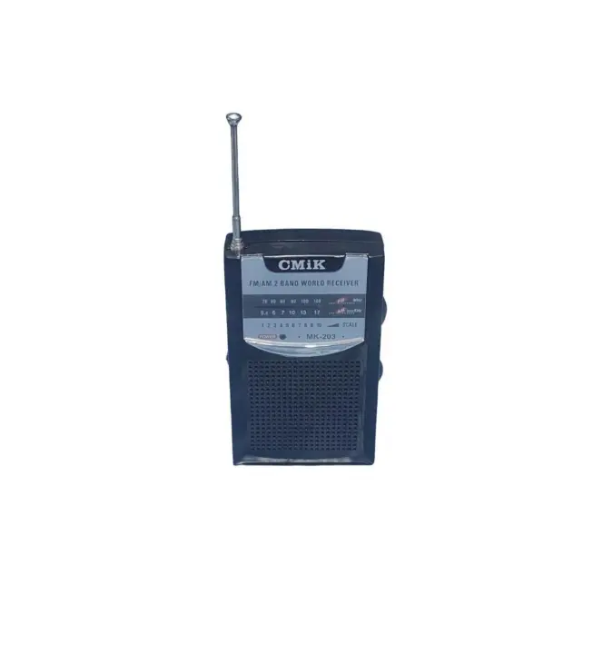 Radio FM AM de dos bandas, radio DSP de batería seca, radio portátil de bolsillo FM - 1