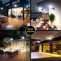 Lámpara Solar Exterior 6000K Con 3 Modos De Luz Impermeable Sensor De Movimiento RIR Para Jardín Patio Camino Jardín - details 4