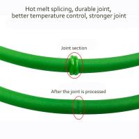 Cinturón De Poliuretano Sólido Redondo Para Transportador Diametros 2mm 3mm-15mm Verde Adecuado Para Máquina De Enchufe Secadora - details 1