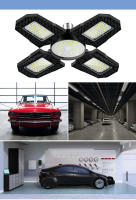 Lámpara De Garage LED 220V Bombilla De Inundación E27 200W 300W 400W Iluminación Industrial Plegable Para Almacén Y Gimnasio Luz De Techo - details 11