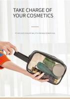 Estuche De Maquillaje Transparente PVC Organizador De Cosméticos Portátil Multipropósito Para Viajes Estuche De Entrenamiento Para Brochas De Maquillaje - details 2
