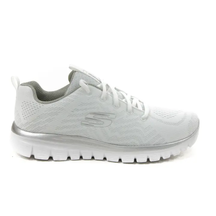 Skechers mod. 12615 deportivas para mujer en mesh, cordones - 1