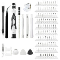 Juego De Destornilladores Multifuncional 115 En 1 Precisión Para Reparación De iPhone Y PC Con Cabezas Magnéticas Herramientas Domésticas Aisladas Y Antideslizantes - details 2