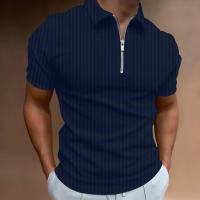Camisa De Golf Para Hombre Cierre De Terciopelo Casual Manga Corta Estilo Basic Summmer Regular Fit Camiseta De Navidad Con Cuello Redondo - details 3