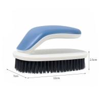 Cepillo De Limpieza Elíptico Para El Hogar Con Puntas Suaves Y Mango De Plástico Para Cocina Y Baño Cepillo De Zapatos Y Gorras - details 1