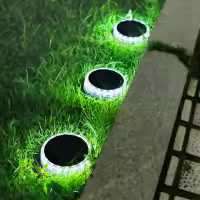 luz solar exterior，Luz LED Solar superbrillante para exteriores, lámpara de suelo para decoración de jardín, impermeable IP65, 3,7 V, 1200mAH, 4 piezas - details 6