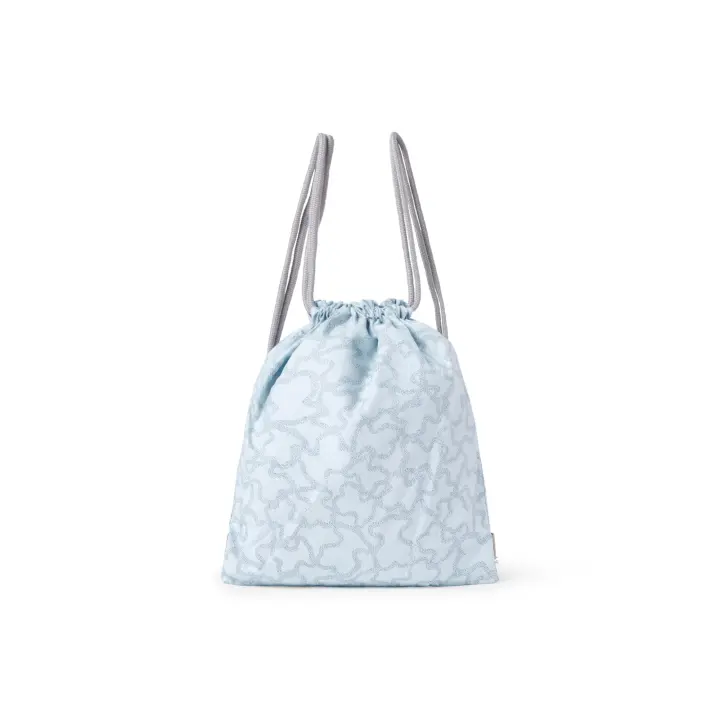 Bolsa para la guardería Baby, con una pequeña ASA central y Cierres con cordones. - 1