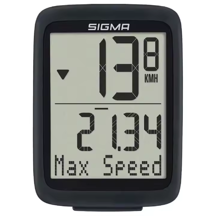 Sigma Ciclocomputador Bc 10.0 Wr Negro Cuentakilómetros - 1