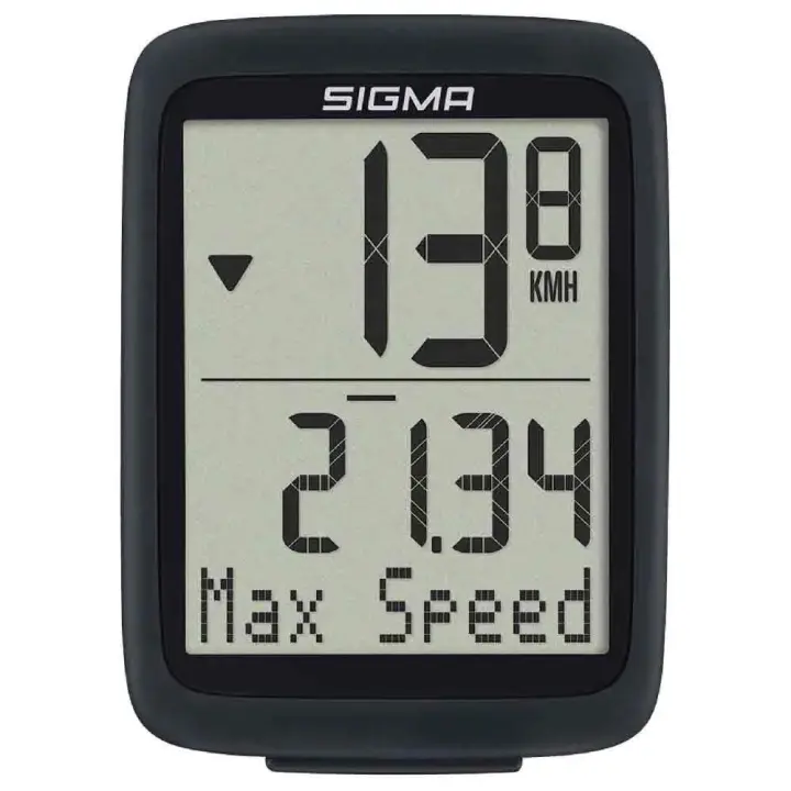 Sigma Ciclocomputador Bc 10.0 Wr Negro Cuentakilómetros - 1
