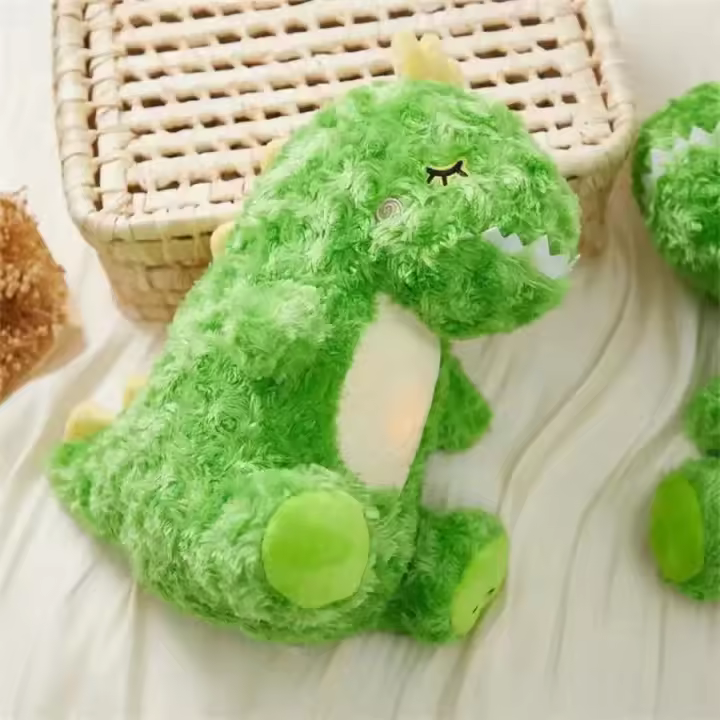 Dinosaurio De Peluche Interactivo Rítmica Respiro Animal Simulación Muñeco Suave De Poliéster Para Niños De 3-6 Años - 1