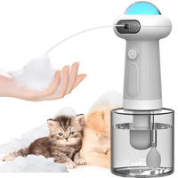 Dispensador De Espuma Automático En Forma De UFO USB Recargable Para Mascotas Perros Y Gatos Con Máquina De Espuma Eléctrica - details 1