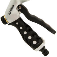 COFAN - Pistola de Riego en Metal | 7 Posiciones de Pulverización | Para regar Plantas o Césped - details 2