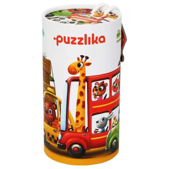 Puzzles Animales en Coche de Cubika - 1