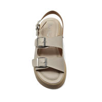 Calzados soraia, sandalias para mujer con correa ajustable con hebilla, color mates, plama con plataforma - details 6