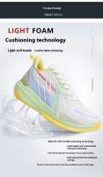 Zapatillas De Baloncesto Para Hombres Transpirables Antideslizantes Absorbentes De Impacto Ligeros Con Suela Suave Y Luz Deportivas Para Estudiantes - details 4