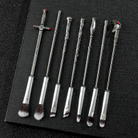 Set De 7 Pinceles De Maquillaje Nagini Varita Mágica Para Mujeres Y Niñas Regalo Ideal Para Fans De Harry Potter Cosplay Props Unisex - details 4