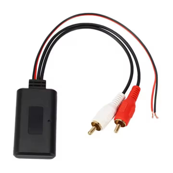 Módulo De Cable De Audio Bluetooth Compatible Receptor Estéreo Para Coches Con Interfaz 2RCA Accesorios Electrónicos De Coche - 1