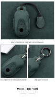 Funda Para Llave De Coche De Cuero Protegida Para Mercedes Benz Clase C S 2022 W206 W223 S350 C260 C300 S400 S450 S500 - details 4