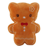 Muñeco De Peluche Navideño 18cm En Forma De Hombre De Jengibre Para Gatos Perros Conejos Y Conejos Regalo Para Niños Decoración De Navidad - details 5