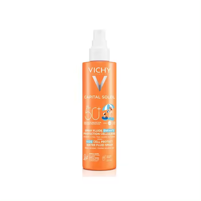 Vichy Capital Soleil Cell Protect Spray Fluido Invisible Niños SPF 50+ 200ml - 1