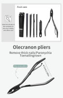 Set De Manicura Y Pedicura Profesional 7/32 Piezas Herramientas De Aseo Incluye Cuidado De Uñas Y Plumas Faciales Para Dedos Y Tobillos - details 12