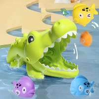 Juguete De Baño Para Niños Crocodilo Que Come Pececitos Juego De Puzzle Diversión En El Baño Para Boys Y Girls Regalo De Cumpleaños O Navidad - details 3