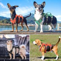 Harnés Reflectante Para Perros Grandes Y Pequeños De Náilon Duradero Con Manija Ajustable Para Caminar Y Entrenamiento - details 7