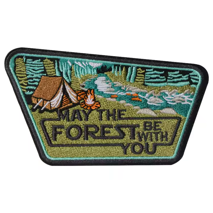 1PC Parche Bordado De Parque Nacional Forestal Para Regalo De Viaje DIY Para Ropa Chaqueta Bolsa Sombrero Apto Para Hombres Y Mujeres Material De Poliéster - 1