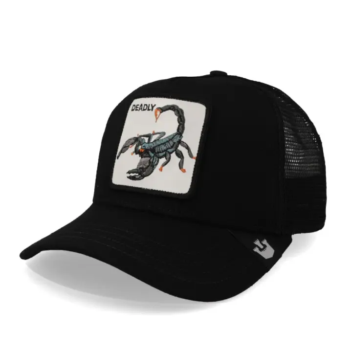 Gorra Rejilla Unisex Gooring Scorpion V25 Negro Gigotv2587Ad - 1