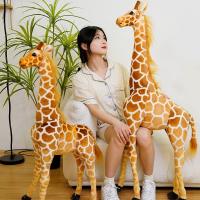 Nueva Juguete De Peluche Giraffe De Tamaño Gigante Suave Y Adorable Animal De Peluche Regalo De Cumpleaños Para Niños - details 4