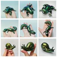 Molde De Silicona Para Animal Pequeño Rana Lagarto Caracol Gecko Molde De Resina DIY Para Manualidades Y Artesanía - details 8