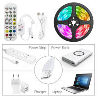 Tira De Luces LED USB Tuya Control WIFI RGB Luz Flexible Alambre De Luces 5V Para TV Decoración De Habitación Compatible Con Alexa - details 5