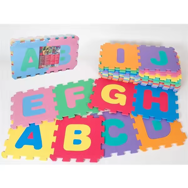 Baldosas Goma Eva 30,5 x 30,5 cm Letras A - Z - 1