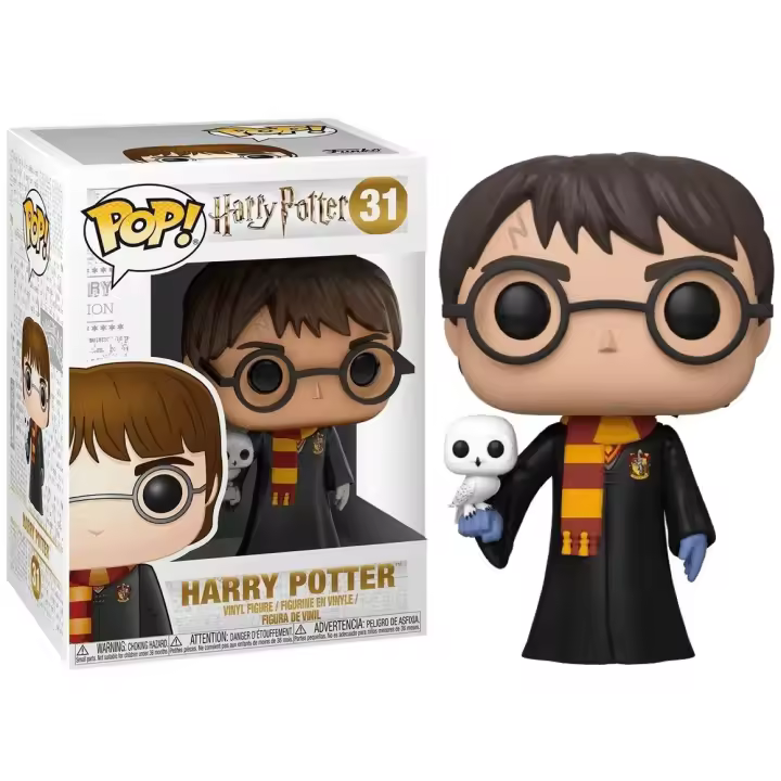Funko Pop! Harry Potter con Hedwig, 11915, Nº32 - 1