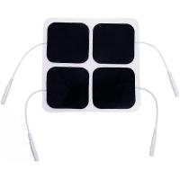 40 unids decenas Unidad almohadillas, 2x2 electrodos para EMS estimulador muscular electroterapia almohadillas - details 0